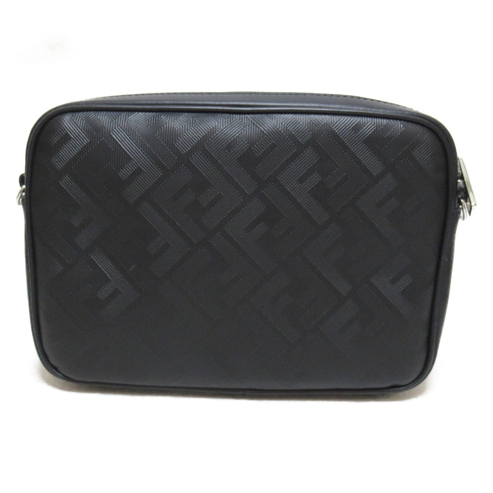 Fendi Camera Black Shoulder Diagonal Leather Shad… - image 3